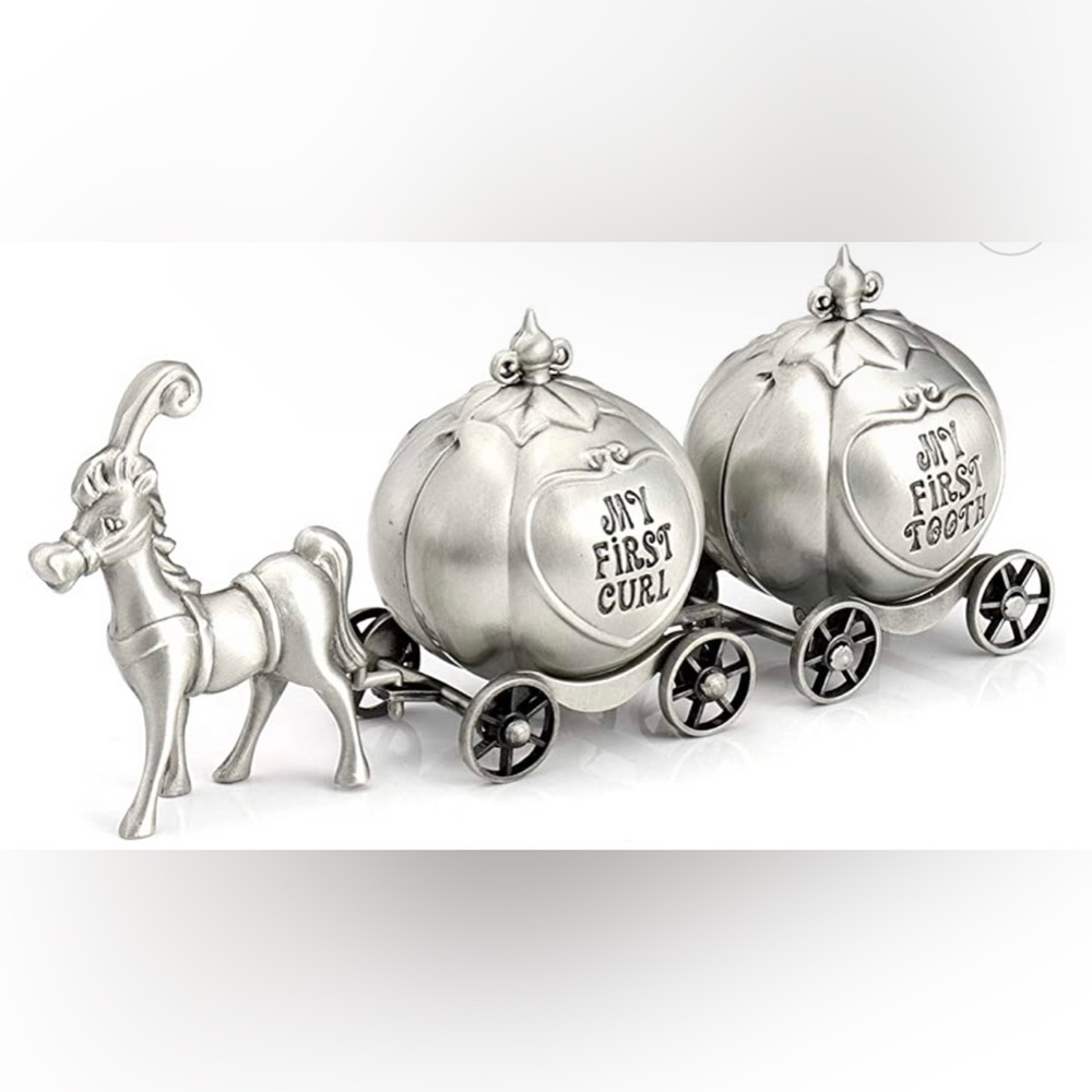 Mogoko Silver Tooth Holder, My First Tooth and Curl Keepsake Box Set